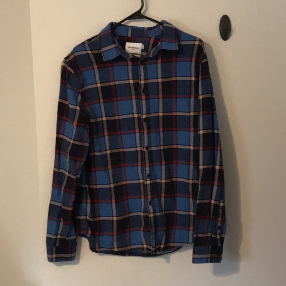 GoodieFellow&Co Button Down Fannel
